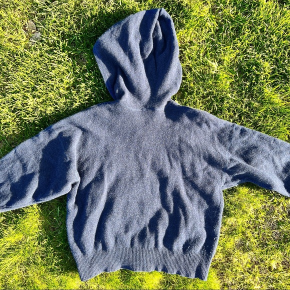 Navy Authentic Lamb Wool Sweater - Picture 2 of 3